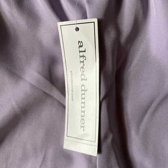 Alfred Dunner Womens Size 16 Lilac Polyester Capri Pants With Pockets & Stud Det - Picture 9 of 9